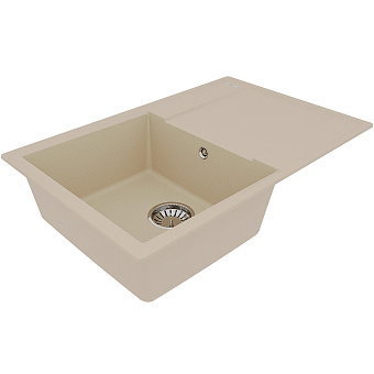 Мойка кухонная LEMARK IMANDRA 760 9910026 50х76см бежевый
