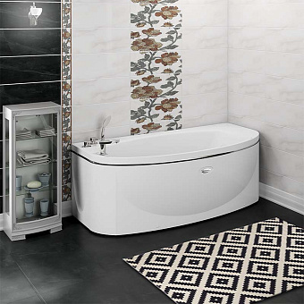 Ванна акриловая RADOMIR Неаполи 1-01-0-0-1-031 180х85см пристенная