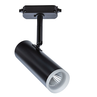 Трековый светильник Arte Lamp HUBBLE A6813PL-1BK 10Вт LED прозрачный для однофазного трека