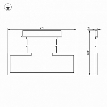 Светильник подвесной Arlight SP-Marquo 028203 20Вт LED