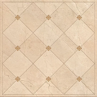 Матовый керамогранит Global Tile Marseillaise GT303VG бежевый 42х42см 1,76кв.м.