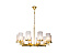 Люстра подвесная Newport 65000 65010/C gold 60Вт 10 лампочек E14