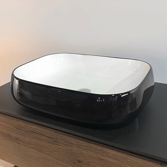 Раковина накладная Comforty 78102BW 54х42см