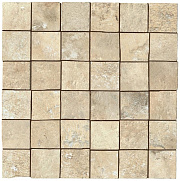 Керамическая мозаика Atlas Concord Италия Aix A0TZ Blanc Mosaico Tumbled 30х30см 0,9кв.м.