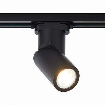 Трековый светильник ST Luce ST650.406.01 50Вт GU10 чёрный для однофазного трека