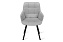 Кухонный стул поворотный AERO 56х61х85см велюр Light Grey