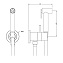 Гигиенический душ Cisal Shower CV00797540 чёрный (матовый)