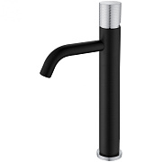 Смеситель для раковины Boheme Stick 122-BCR.2 хром/чёрный