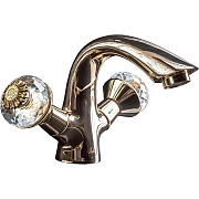 Смеситель для раковины Boheme Flora 291-FL золотой