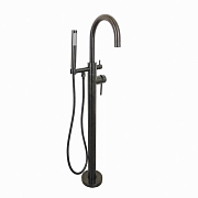 Смеситель для ванны Paini Cox 78PZ136LM чёрный брашированный