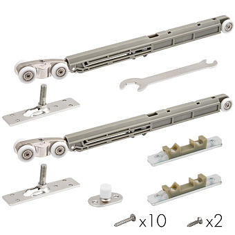 Комплект роликов ARMADILLO Comfort PRO SET 2 /soft close/ 80