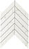 Керамическая мозаика Atlas Concord Италия MARVEL STONE 9SCA Carrara Pure Chevron Wall 30,5х25см 0,458кв.м.