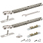 Комплект роликов ARMADILLO Comfort PRO SET 2 /soft close/ 80
