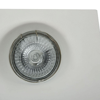 Светильник точечный встраиваемый Maytoni Gyps Modern DL002-1-02-W 35Вт GU10