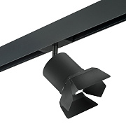 Трековый светильник Lightstar Rullo PRO3487487 15Вт GX53 чёрный для однофазного трека