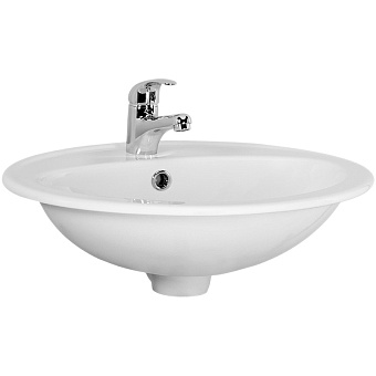 Раковина встраиваемая сверху CERSANIT CALLA S-UM-Cl/1-w 53,5х41см