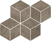Керамическая мозаика Atlas Concord Италия Raw A00E Mud Mosaico Esagono 30х35см 0,42кв.м.