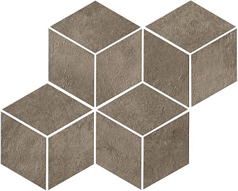 Керамическая мозаика Atlas Concord Италия Raw A00E Mud Mosaico Esagono 30х35см 0,42кв.м.