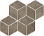 Керамическая мозаика Atlas Concord Италия Raw A00E Mud Mosaico Esagono 30х35см 0,42кв.м.