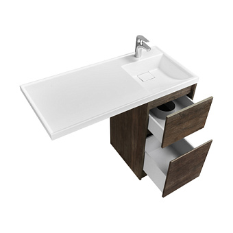 Тумба под раковину напольная Акватон Лондри 1A267001LHDY0 49,6х42х86см