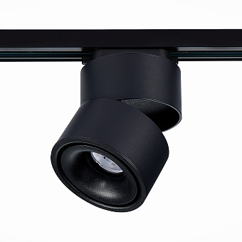 Трековый светильник ST Luce ST652 ST652.436.12 12Вт LED чёрный для однофазного трека