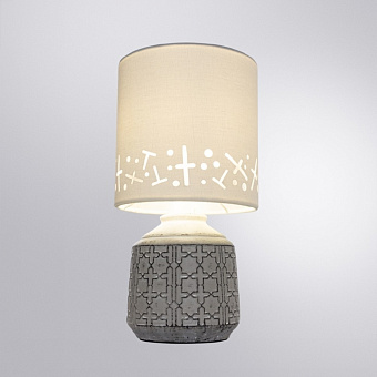 Настольная лампа Arte Lamp BUNDA A4007LT-1GY 40Вт E14