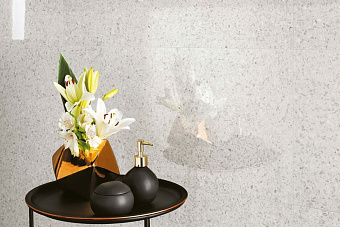 Неполированный керамогранит Atlas Concord Италия MARVEL GEMS ATW3 Terrazzo White 60х60см 1,08кв.м.