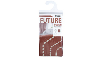 Шторка для ванной FIXSEN Future FX-1511 200х180см коричневый