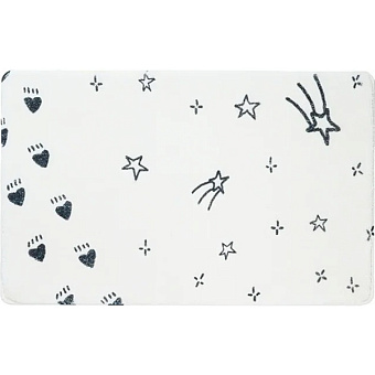 Коврик для ванной FIXSEN Teddy FX-6001S 50х80см белый