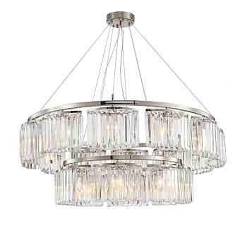 Светильник подвесной Newport 4350 4358+12/S chrome 60Вт E14