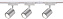 Трековый светильник Favourite Imago 4021-3U 30Вт GU10 LED белый для однофазного трека