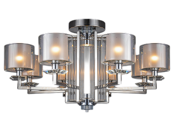 Светильник потолочный Newport 4400 4408/C chrome 65Вт E14