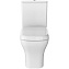 Унитаз напольный VITRA Polar 9843B003-7201 безободковый с микролифтом