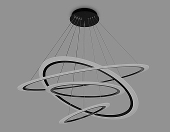 Люстра подвесная Ambrella ACRYLICA Original FA4365 235Вт 4 лампочек LED