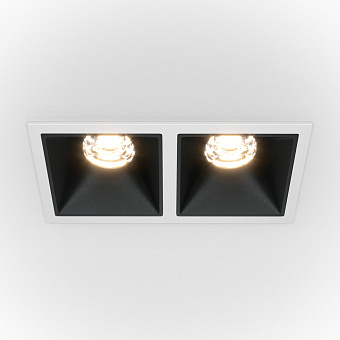 Светильник точечный встраиваемый Maytoni Alfa LED DL043-02-10W3K-SQ-WB 20Вт LED