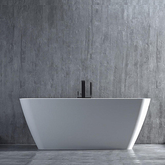 Ванна каменная SALINI AGATHA 100221M S-Stone матовая 180х81см отдельностоящая