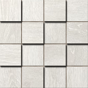 Керамическая мозаика ESTIMA DAINTREE Mosaic/DA00_NS/30x30x10/Chess-3D/7,5x7,5 Chess-3D Light Grey 30х30см 0,36кв.м.