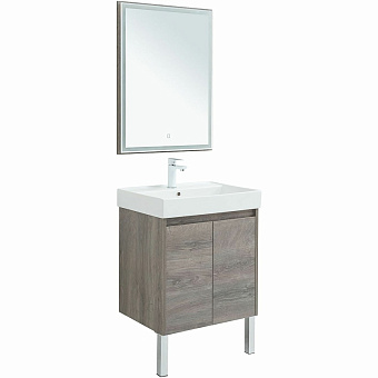Мебель для ванной AQUANET Nova Lite 302533 серый