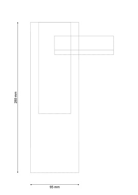 Бра Lucia Tucci NATURA W156.1 5Вт LED