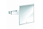 Косметическое зеркало GROHE Selection Cube 40808000 22,5х22,4см хром с регулировкой положения