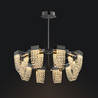 Люстра потолочная ImperiumLOFT Alvarin 231859-23 90Вт 8 лампочек LED