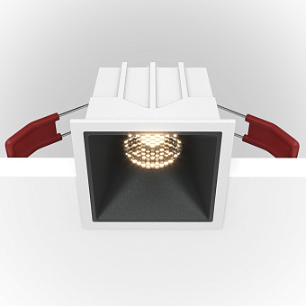Светильник точечный встраиваемый Maytoni Alfa LED DL043-01-10W3K-SQ-WB 10Вт LED