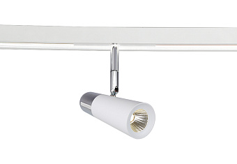 Магнитный трековый светильник CRYSTAL LUX SPACE CLT 0.33 006 12W WH-CH 4000K 12Вт LED белый