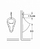 Инсталляция для писсуара GROHE Tectron 37421000