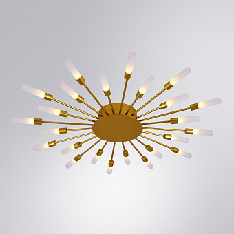 Люстра потолочная Arte Lamp MAPLE A1276PL-24GO 3Вт 24 лампочек G4