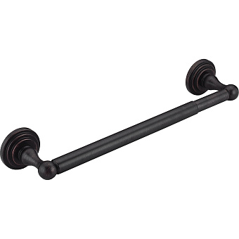 Полотенцедержатель WASSERKRAFT Isar K-7391 тёмная бронза 32см