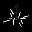 Люстра ST Luce SPLIO SL1620.402.12 60Вт 12 лампочек G9