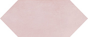 Настенная плитка KERAMA MARAZZI Фурнаш 35024 грань розовый светлый глянцевый 14х34см 0,709кв.м. глянцевая