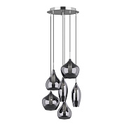 Люстра подвесная Lightstar Pentola 803067 150Вт 6 лампочек G9