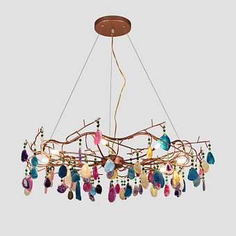 Светильник подвесной ImperiumLOFT Agate 191807-26 180Вт G4